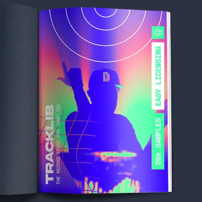 Tracklib editorial design by Louis Lantos