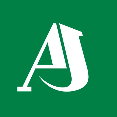 AJ logo design by Louis Lantos
